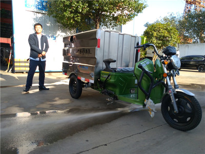 驚喜來襲！湖北程力600L電動(dòng)三輪高壓清洗車，價(jià)格優(yōu)惠，買到就是賺到，助力高效清洗與保潔